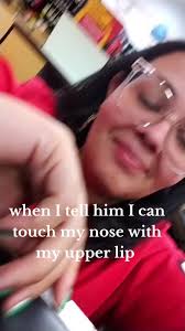 Send A Vid of Ur Upper Lip Touch Your Nose