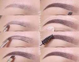 Peel and stick eyebrow stencils: How To Perfect The Gradient Brow Eyebrow Makeup Eye Makeup Perfect Eyebrows