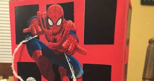 I have no idea what or why this is, other than that it started with the idea of a harlequin with a valentine heart stitched into his costume. Creating Fun Spiderman Valentine S Day Box