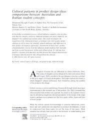 The act is one of the seven acts that exist to protect intellectual property rights in ghana namely. Pdf Cultural Patterns In Product Design Ideas Comparisons Between Australian And Iranian Student Concepts