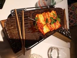 #ga4 #week6 this recipe is a perfect example that traditional indian recipes can be easily served as fancy gourmet food. Paneer Steak Picture Of Tresind Dubai Tripadvisor