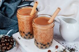 Bubble Tea Ohne Zucker Birkengold Rezept Bubble Tea Bubble Tee Mit Milch