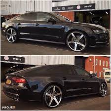 Black Audi With 24 Inch Forgiato Rims Black Audi Top Cars Audi