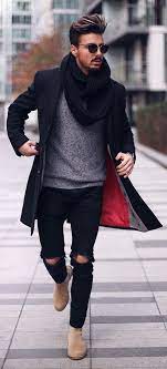 54 Fall Winter Men Outfit Who Being Warm But Fashionable In 2020 Winter Outfits Men Winter Fashion Outfits Mens Fashion Edgy