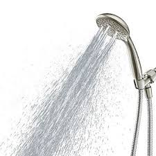 Enjoy A More Powerful Showering Experience Like Never Before The Innovative Moen Spry 4 Function Handheld Shower Features Hydroboost Techn Hand Held Shower Shower Beach Bathrooms