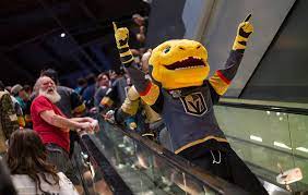 The official facebook page of the vegas golden knights, the nhl's newest team. Man Inside Golden Knights Mascot Chance Loves His Job Las Vegas Review Journal