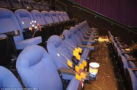 Denver — the judge in the colorado theater shooting case has decided to allow prosecutors to show jurors a graphic crime scene video that recorded the aftermath of the attack inside aurora's. Colorado Movie Theater Investigators Map Out Every Bullet James Holmes Fired Daily Mail Online