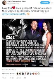 Последние твиты от conor mcgregor (@thenotoriousmma). Amir Khan S Estranged Wife Faryal Praises Conor Mcgregor Daily Mail Online