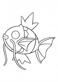 Pokemon linearts by lilly gerbil on deviantart.permission: 129 Magikarp Coloring Pages Pokemon Coloring Pages Colorings Cc