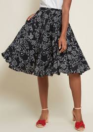 Black A Line Midi Skirt Ikebana For All A Line Midi Skirt In Black Floral Black A Line Skirt Skirts Black Floral