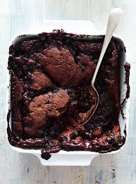 Pouding Au Chocolat Et Aux Bleuets Ricardo Recipe Pudding Cake Blueberry Pudding Yummy Cakes