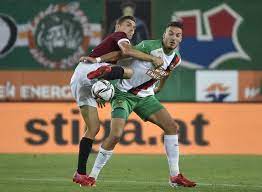Sparta prag ging wie beim duell in wien durch einen umstrittenen elfmeter von david moberg karlsson früh in führung (16.). Hbczr7acjrclqm