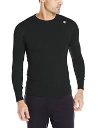 champion double dry long sleeve compression shirt long