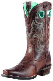 womens ariat rawhide square toe boot in 2019 boots