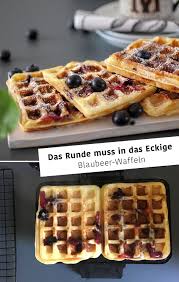 Blaubeer Waffeln Ole Waffeln Waffeln Rezept Waffeleisen Rezepte