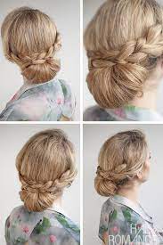 Here you can find out different pictures… 30 Buns In 30 Days Day 12 Braid Over Bun Hairstyle Hair Romance