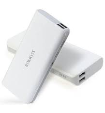 Aluminum casing with battery cell technologies from lg and samsung. Original Romoss Sense 4 10400mah Power Bank White