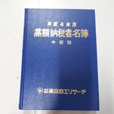 10 points11 points12 points submitted 2 months ago by lx881219. ä¸­å¤ é«˜é¡ç´ç¨Žè€…åç°¿ å¹³æˆ4å¹´ç‰ˆ ä¸­éƒ¨ç‰ˆ æ±äº¬å•†å·¥ãƒªã‚µãƒ¼ãƒ ã®è½æœ­æƒ…å ±è©³ç´° ãƒ¤ãƒ•ã‚ªã‚¯è½æœ­ä¾¡æ ¼æƒ…å ± ã‚ªãƒ¼ã‚¯ãƒ•ãƒªãƒ¼ ã‚¹ãƒžãƒ¼ãƒˆãƒ•ã‚©ãƒ³ç‰ˆ