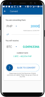 The btc bitcoin to usd united states dollar conversion table and conversion steps are also listed. Buy Sell And Store Cryptocurrency In The Philippines Coins Ph