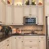 Popular white kitchen cabinets gleam with pizzazz, do you agree? 3