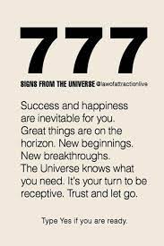 People with an achievement number of 3 are more likely to become wealthy and successful if they are able to accept that they won't get it right every time. Angel Number 777 Meaning Powerful Money Affirmation Money Affirmations Affirmations Law Of Attraction