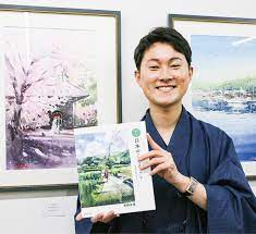 歴史ある風景を一冊に 矢野元晴さん 画集を刊行 | 鎌倉 | タウンニュース
