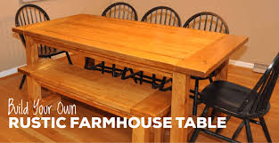 The diy dining table is a popular woodworking project because a table can be a very simple design. Farmhouse Table Plans Insteading