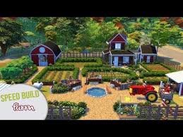 In place of the missing content you will receive a similar default item in its place, or, no item at all. Farm Cc Links The Sims 4 Speed Build Youtube