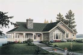 Many luxury homes do not have front porches. Country Cottage House Plan By The Lake 2 Bed 2 Bath