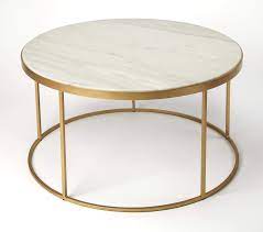 Maybe you would like to learn more about one of these? Amazon Com Butler Specialty Company Triton Coffee Table In White Marble And Gold Finish Furniture Decor