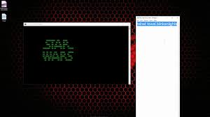 Learn how to watch star wars in command prompt.learn how to watch star wars in linux or mac computer.use telnet to before you go to your nearest cinema hall to see the latest movie of star wars it's time to see them in your terminal or command prompt using some simple commands. How To Watch Star Wars On Command Prompt Youtube