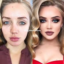 before and after makeup transformations