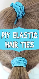I never understood the big deal until i tried them. Diy Elastic Hair Ties Woo Jr Kids Activities