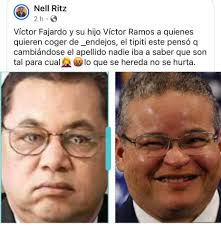 HIJO DE VICTOR CASA RATÓN... Nell Ritz 2h Víctor Fajardo y su hijo Víctor  Ramos a quienes quieren coger de _endejos, el tipiti este pensó cambiándose  el apellido nadie iba a saber