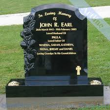 Buy wooden craft letters to press a name into the wet mortar. A Headstone Can Give Your Loved One Respect