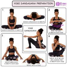 Dandasana is the great core strengthening seated asana in which legs are stretched forward. Yogi Dandasana Preparation Elena Miss Yoga