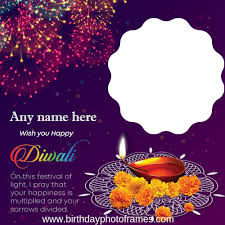 Happy bhaidooj 2020 wishes greeting with your name.write name on bhaidooj diwali wish card.print name on diwali bhaidooj image.brother sister love festival bhai dooj whatsapp profile pics with name.create name greeting card for bhai dooj 2020 celebration.make your name image online for indian festival celebration like diwali, dhanteras, bhaidooj and rangoli design greetings.generate text on. Diwali Greeting Card With Name And Photo