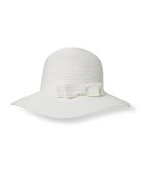 Girl White Bow Straw Hat By Janie And Jack Bow Straw Hat Straw Hat Hats