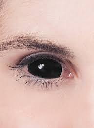 Image result for black sclera contacts