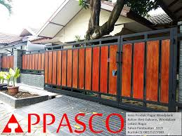 Maybe you would like to learn more about one of these? Pagar Woodplank Galvanis Di Bogor Pagar Motif Kayu Appasco Indonesia