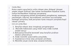Check spelling or type a new query. Cerita Fiksi Dan Ciri Cirinya Halaman 5 Belajar Kurikulum 2013