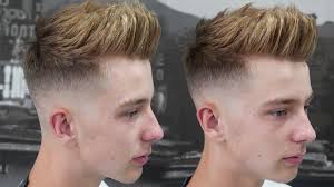The quiff is one of the most attractive men's hairstyles trending again in 2021. How To Do A Textured Quiff Skin Fade With Textured Top Haircut Tutorial Youtube