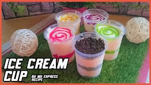 Masak air, susu pekat manis dan susu cair hingga mendidih. 2 Resepi Cara Buat Aiskrim Cawan Versi Sendiri Ice Cream Cup Youtube