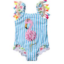 Whatever you're shopping for, we've got it. Gaono Toddler Baby Kid Girls Stripes Flamingo Bikini One Piece Beach Bathing Suit Swimwear Walmart Com Walmart Com