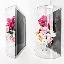 ブーケケース フラワーケース キャスケードブーケケース 特大 W32cm D21cm H72cm ブーケ 結婚式 花ギフト ドライフラワーケース :  フェアリーランド - 通販 - Yahoo!ショッピング