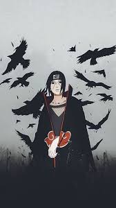 ❤ get the best itachi backgrounds on wallpaperset. Itachi Uchiha Grey Crows 4k Vertical Wallpaper 4k Best Of Wallpapers For Andriod And Ios