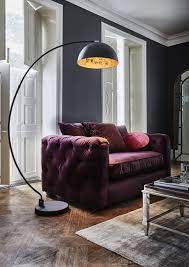 Add A Statement Look To Your Living Room With This Curved Black Floor Lamp Beautiful Floor Lamps Decorative Floor Lamps Black Floor Lamp
