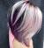 Deep Burgundy Burgundy And Blonde Short Hair