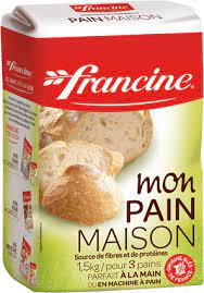 In a large bowl, mix the warm water and yeast. Pain Maison Francine France Export Fv