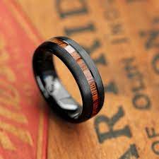 Northern Royal Inspiration Grooms Groomsmen Weddingband Groom Wedding Ring Sets Unique Mens Wedding Rings Tungsten Black Wedding Rings